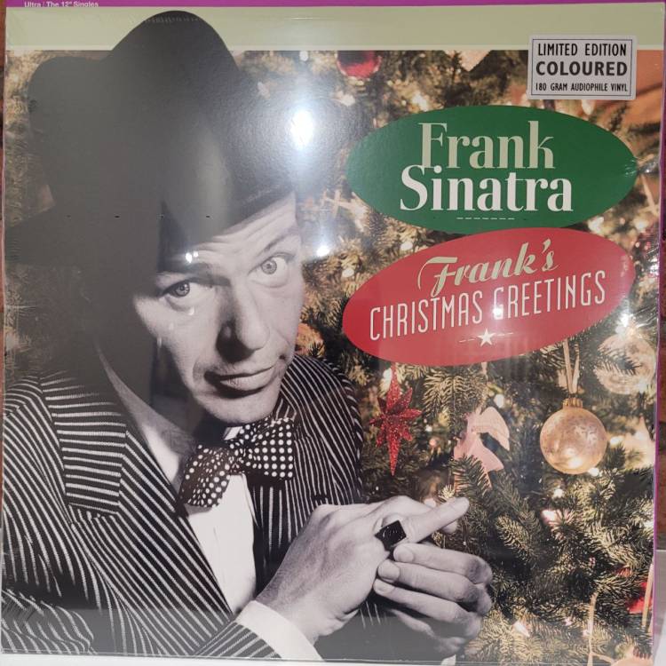 Виниловая пластинка FRANK SINATRA "Frank`s Christmas Greetings" (COLOURED LP) 