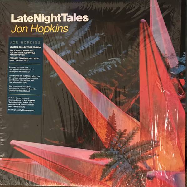 Виниловая пластинка JON HOPKINS "LateNightTales" (2LP) 