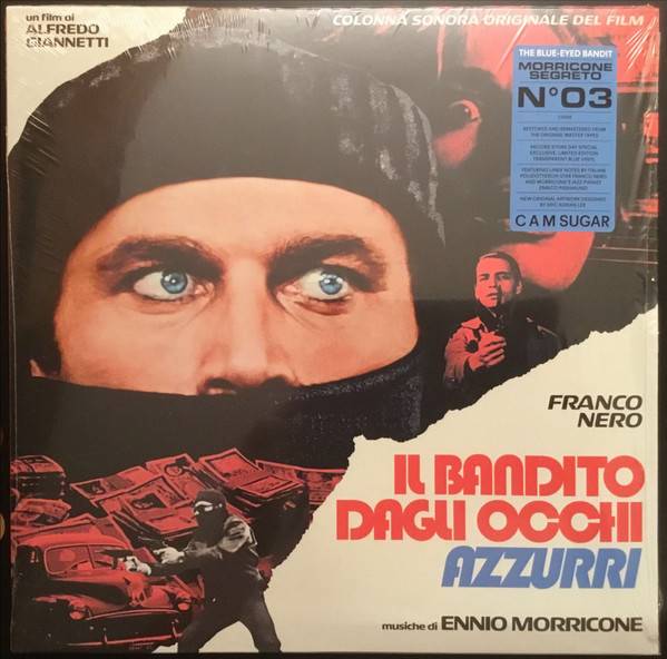 Виниловая пластинка ENNIO MORRICONE "Il Bandito Dagli Occhi Azzurri" (OST BLUE LP) 