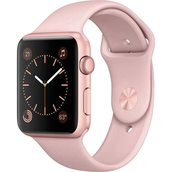 Умные часы Apple Watch Series 2 42mm Rose Gold Aluminum Case with Pink Sand Sport Band 