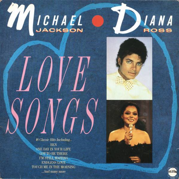 Виниловая пластинка MICHAEL JACKSON AND DIANA ROSS "Love Songs" (VG+ LP) 