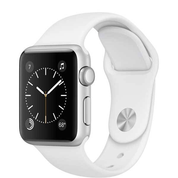 Умные часы Apple Watch Series 1 38mm Silver Aluminum Case with White Sport Band 