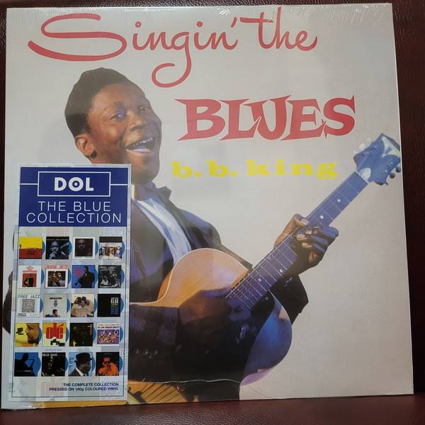 Пластинка B.B.KING "Singin The Blues" (DOL935HB BLUE LP) 