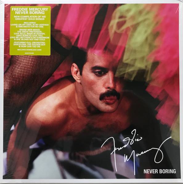 Виниловая пластинка FREDDIE MERCURY "Never Boring" (LP) 