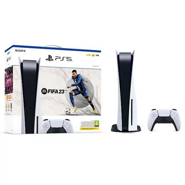 Игровая приставка Sony Playstation 5 Digital + FIFA 23 