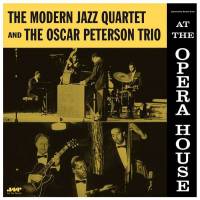 MODERN JAZZ QUARTET & OSCAR PETERSON TRIO "At The Opera House" (LP)