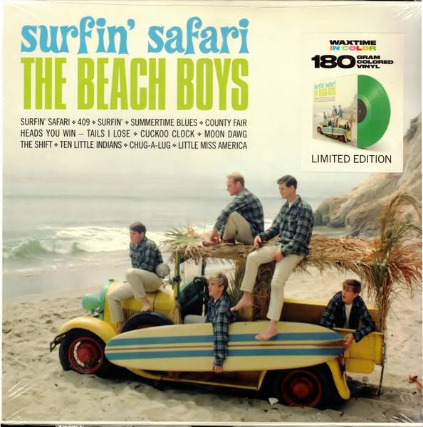 Виниловая пластинка BEACH BOYS "Surfin` Safari" (GREEN LP) 