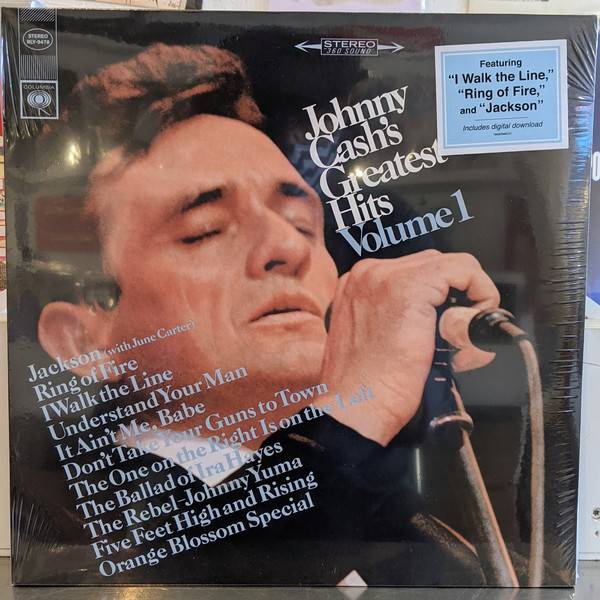 Пластинка JOHNNY CASH "Greatest Hits Volume 1" (LP) 