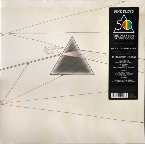 Виниловая пластинка PINK FLOYD "The Dark Side Of The Moon (Live At Wembley 1974)" (LP) 