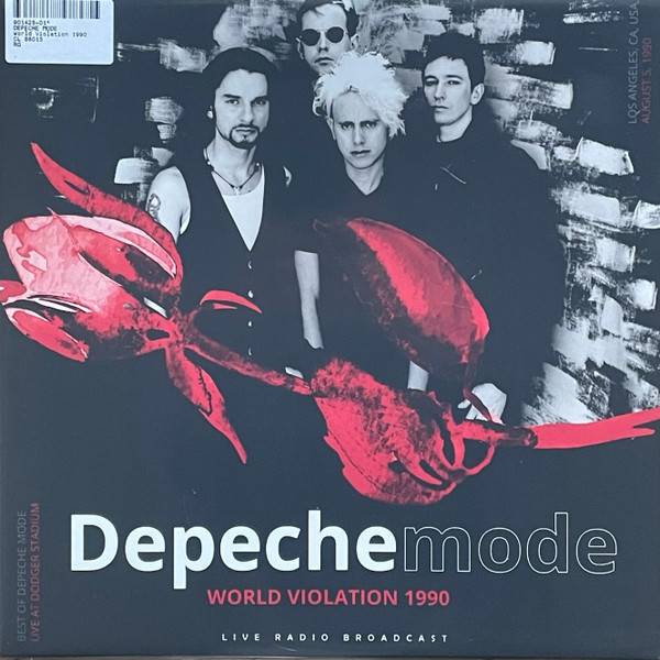 Виниловая пластинка DEPECHE MODE "World Violation 1990 (Live)" (LP) 
