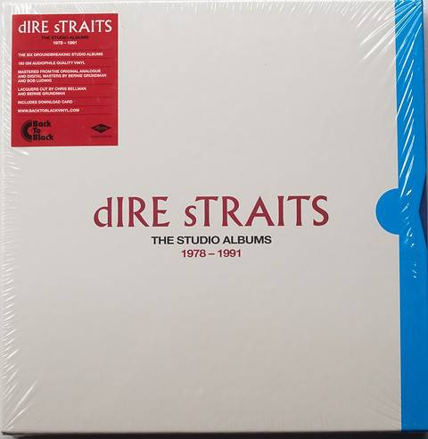 Виниловая пластинка  DIRE STRAITS "The Studio Albums 1978 - 1991" (8LP) 