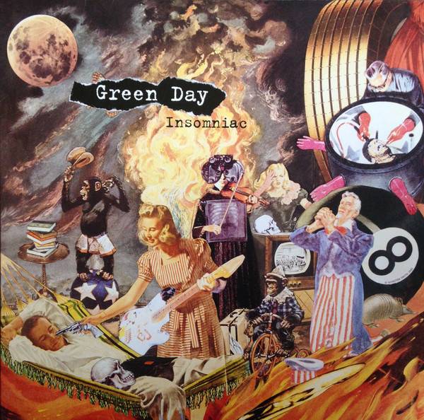 Виниловая пластинка Пластинка GREEN DAY "Insomniac" (LP) 