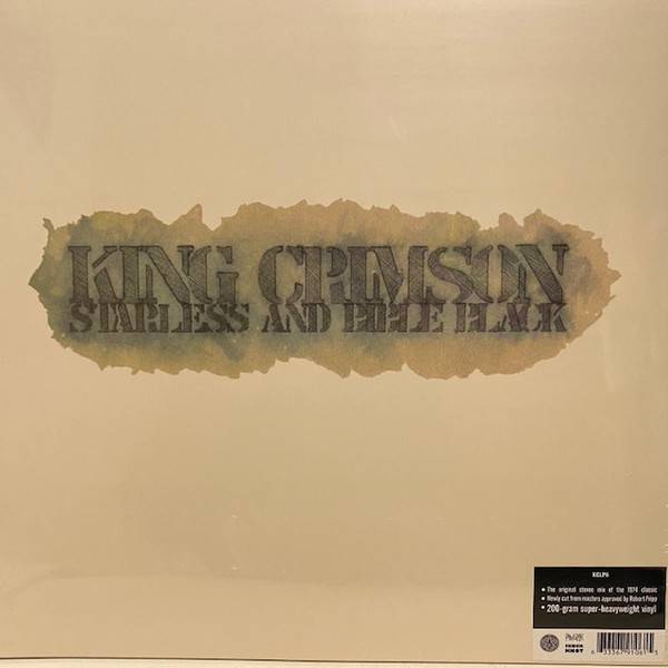 Виниловая пластинка KING CRIMSON "Starless And Bible Black" (LP) 