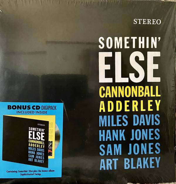 Пластинка CANNONBALL ADDERLEY "Somethin Else" (LP+CD) 