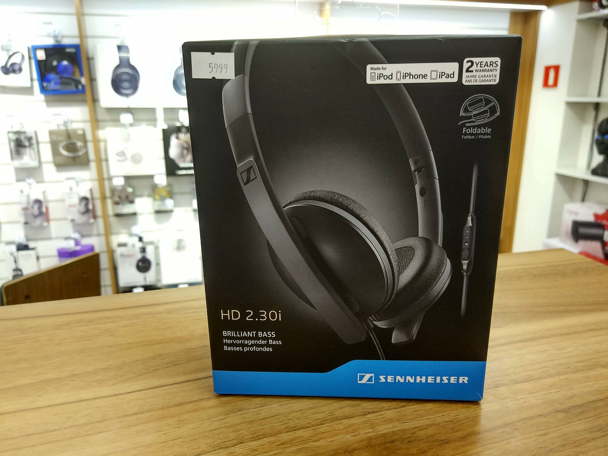 Купить наушники с микрофоном накладные Sennheiser HD 2.30i