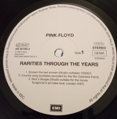PINK FLOYD &quot;Rarities Through The Years&quot; (LP)