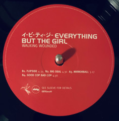 EVERYTHING BUT THE GIRL "Walking Wounded" (HALF SPEED LP)
