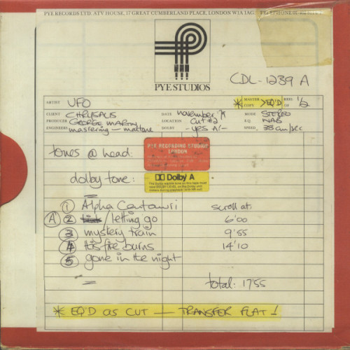 Виниловая пластинка UFO "No Place To Run" (3LP) 