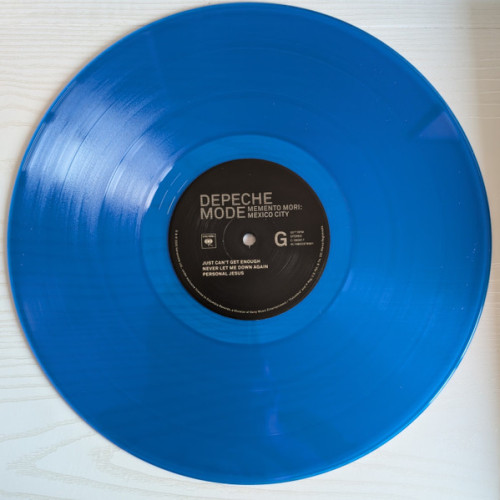 Виниловая пластинка DEPECHE MODE "Memento Mori" (BLUE 4LP) 