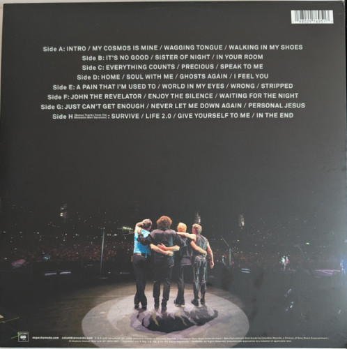 Виниловая пластинка DEPECHE MODE "Memento Mori" (BLUE 4LP) 