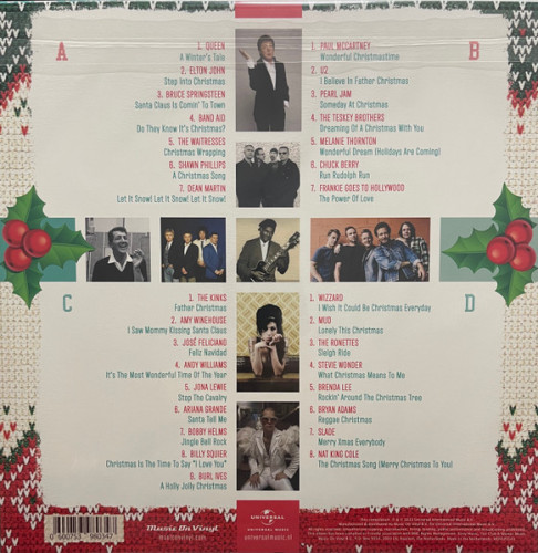 Виниловая пластинка VARIOUS ARTISTS "Christmas Collected" (COLORED 2LP)