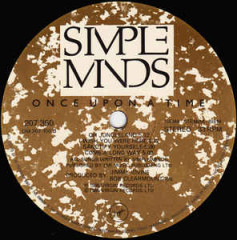 SIMPLE MINDS &quot;Once Upon A Time&quot; (NM LP)