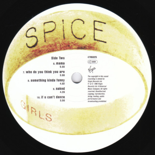 Виниловая пластинка SPICE GIRLS "Spice" (LP) 