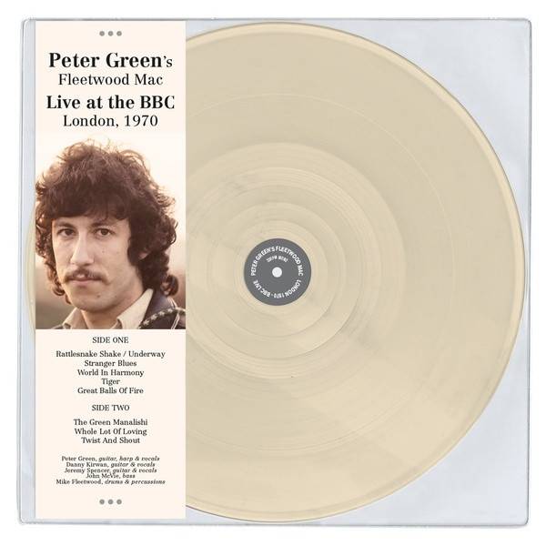 Пластинка PETER`S GREEN FLEETWOOD MAC "Live At The BBC - London, 1970" (WHITE LP) 