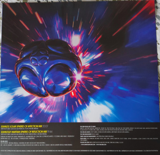 Виниловая пластинка ORB AND DAVID GILMOUR "Metallic Spheres In Colour" (LP) 