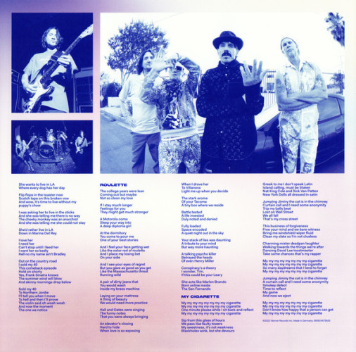 Виниловая пластинка RED HOT CHILI PEPPERS "Return Of The Dream Canteen" (VIOLET 2LP) 