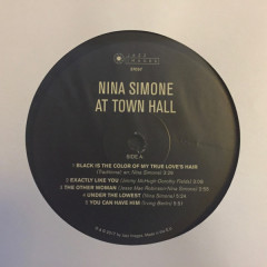 NINA SIMONE "Nina Simone At Town Hall" (DELUXE LP)