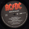 Виниловая пластинка AC/DC "Back In Black" (LP) 