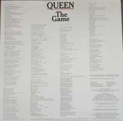 QUEEN "The Game" (SILVER LP)