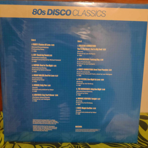 Виниловая пластинка VARIOUS ARTISTS "DanceMaschina: 80s Disco Classics" (LP) 