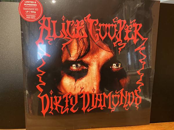 Пластинка ALICE COOPER "Dirty Diamonds" (RED LP) 