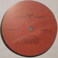 R.E.M. &quot;Automatic For The People&quot; (NOTONLABEL NM LP)