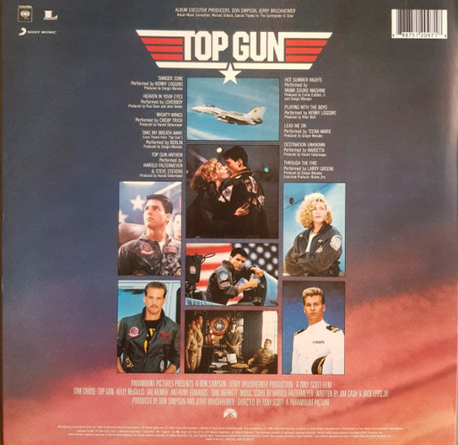 Виниловая пластинка VARIOUS ARTISTS "Top Gun (Original Motion Picture Soundtrack)" (OST LP) 
