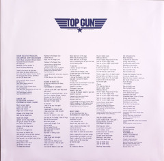 VARIOUS ARTISTS "Top Gun (Original Motion Picture Soundtrack)" (OST LP)