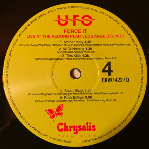 Виниловая пластинка UFO "Force It" (2LP) 