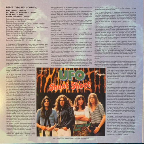 Виниловая пластинка UFO "Force It" (2LP) 