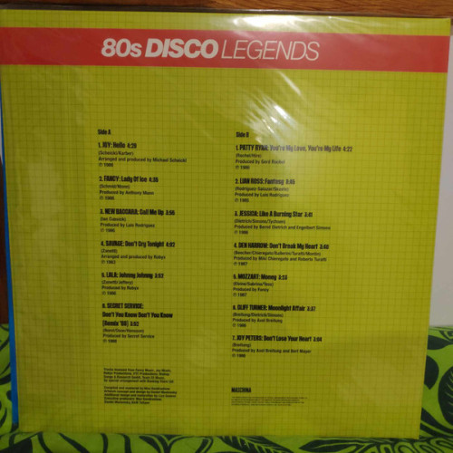 Виниловая пластинка VARIOUS ARTISTS "DanceMaschina: 80s Disco Legends" (LP) 