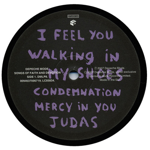 Пластинка DEPECHE MODE "Songs Of Faith And Devotion" (MUTE STUMM106 NM LP) 