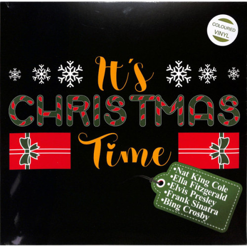Виниловая пластинка VARIOUS ARTISTS "It`s Christmas Time" (RED LP)
