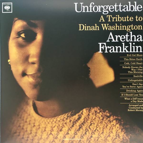 Виниловая пластинка ARETHA FRANKLIN "Unforgettable (A Tribute To Dinah Washington)" (LP) 