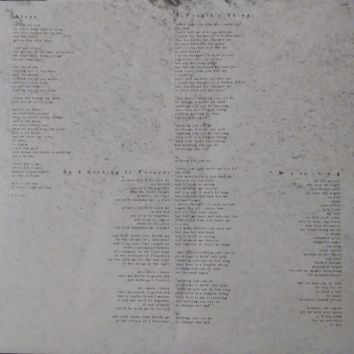 Виниловая пластинка CURE "Songs Of A Lost World" (GREY LP)