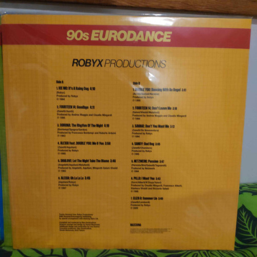 Виниловая пластинка VARIOUS ARTISTS "DanceMaschina: 90s Eurodance - Robyx Productions" (LP) 