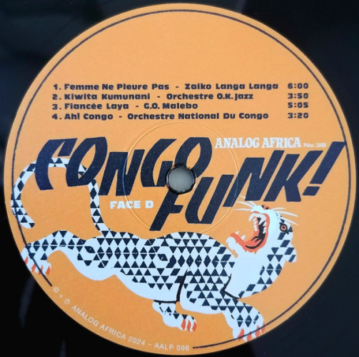 Виниловая пластинка VARIOUS ARTISTS "Congo Funk! Sound Madness From The Shores Of The Mighty Congo River" (2LP) 