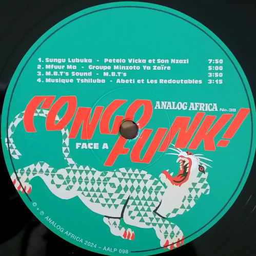 Виниловая пластинка VARIOUS ARTISTS "Congo Funk! Sound Madness From The Shores Of The Mighty Congo River" (2LP) 