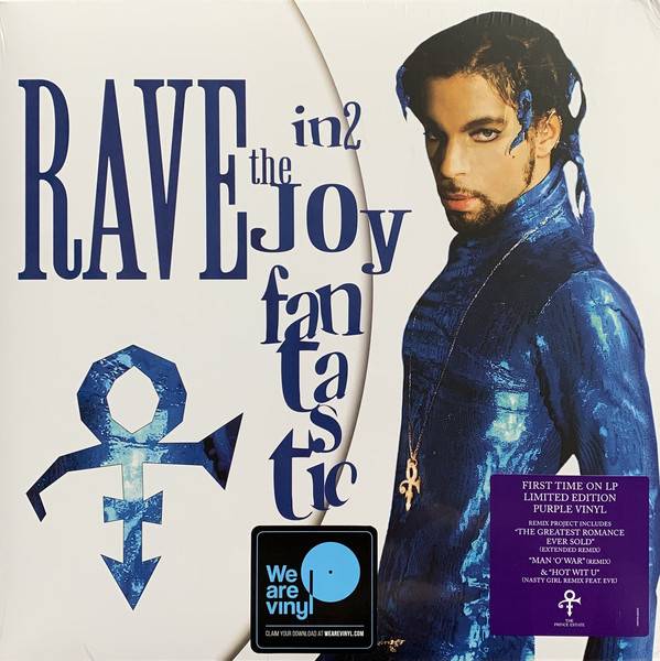 Пластинка PRINCE "Rave In2 The Joy Fantastic" (PURPLE 2LP) 