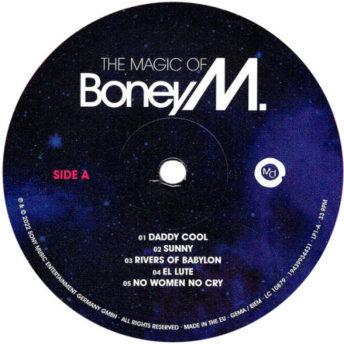 Виниловая пластинка BONEY M "The Magic Of Boney M. (Special Remix Edition)" (COLORED 2LP)